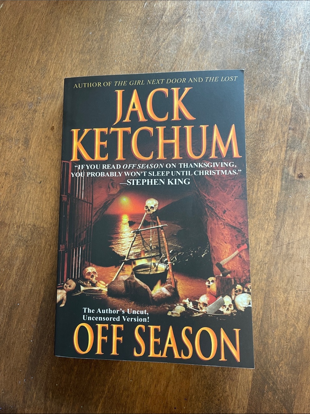 Jack Ketchum Off Season Paperback Novel